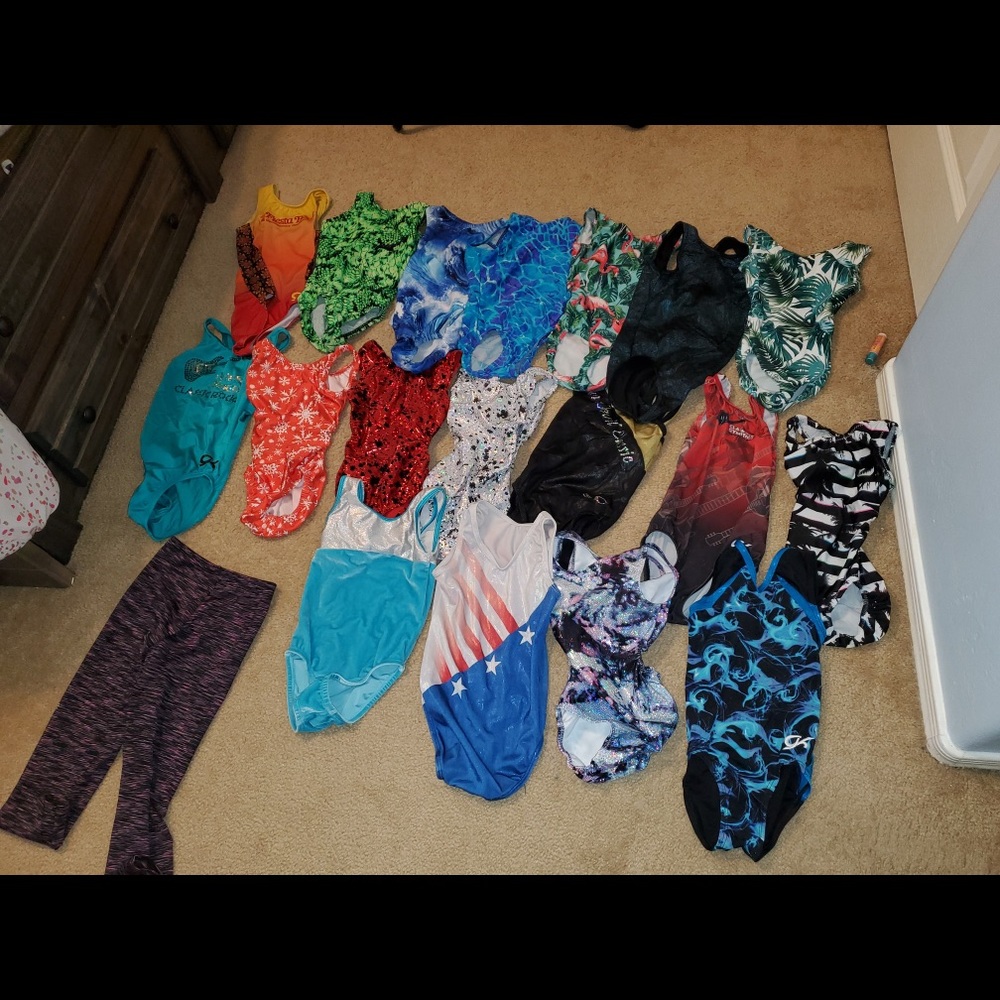 leotards and leggings